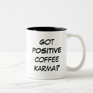 Tasse 2 Couleurs Karma positif obtenu de café ?