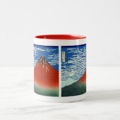Tasse 2 Couleurs Katsushika Hokusai - Vent Fin, Matin Clair (Centre)