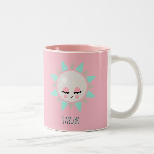 Tasse 2 Couleurs Kawaii Cuteness Sunshine (Droit)