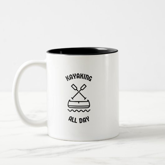 Tasse 2 Couleurs Kayak (Gauche)