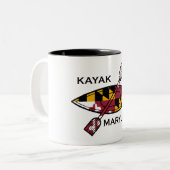 Tasse 2 Couleurs Kayak Maryland (Devant gauche)