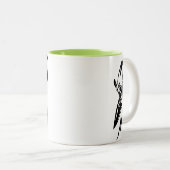 Tasse 2 Couleurs Kayaking frais (Devant droit)
