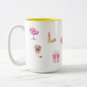 Tasse 2 Couleurs Kaye et le Whimsical d'été (Gauche)