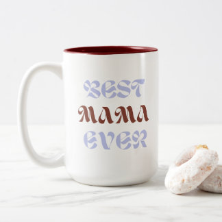 Tasse 2 Couleurs Kaye et Summer Meilleure maman jamais