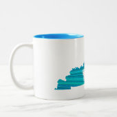 Tasse 2 Couleurs Kentucky Wave Fishing (Gauche)