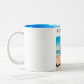 Tasse 2 Couleurs Kessingland, Suffolk Angleterre affiche de voyage  (Gauche)