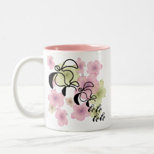Tasse 2 Couleurs Ketmie-Tortue-Famille