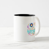 Tasse 2 Couleurs Khubsurat l Belle l Calligraphie (Devant droit)