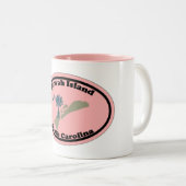 Tasse 2 Couleurs Kiawah Island. (Devant droit)