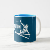 Tasse 2 Couleurs Killington Vermont (Devant droit)