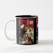 Tasse 2 Couleurs kimono japonais geisha (Gauche)