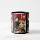 Tasse 2 Couleurs kimono japonais geisha (Centre)