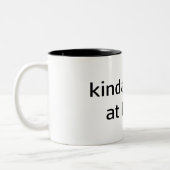 Tasse 2 Couleurs Kinda OK Pour Les Vélos (Gauche)