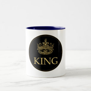 Tasse 2 Couleurs King and Crown Royal Emblem