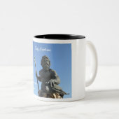 Tasse 2 Couleurs King Neptune, Virginia Beach, Virginia (Devant droit)