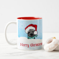 KiniArt Cairn Terrier Noël