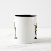 Tasse 2 Couleurs KiniArt Owl (Centre)