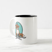 Tasse 2 Couleurs KiniArt Sweet Fox (Devant gauche)