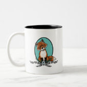Tasse 2 Couleurs KiniArt Sweet Fox (Gauche)