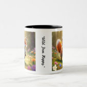 Tasse 2 Couleurs "Kit Fox baisé Sun" (Centre)