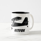 Tasse 2 Couleurs Kitfox 7 (Devant droit)