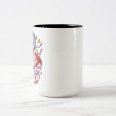 Tasse 2 Couleurs Kitsune renard japonais (Centre)