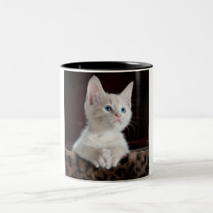 Tasse 2 Couleurs Kitten deux tonnes de café.