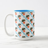 Tasse 2 Couleurs Kittens de Noël (Gauche)