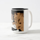 Tasse 2 Couleurs Kitties endormies (Devant droit)