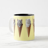 Tasse 2 Couleurs Kitty Cones (Devant gauche)
