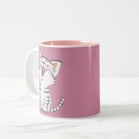 Tasse 2 Couleurs Kitty doux (Devant gauche)