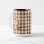 Tasse 2 Couleurs Kitty et Little poulet (Devant gauche)