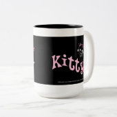 Tasse 2 Couleurs Kitty rose (Devant droit)