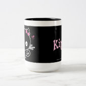 Tasse 2 Couleurs Kitty rose (Centre)