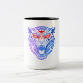 Tasse 2 Couleurs Kitty souriant (Centre)