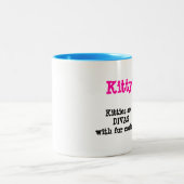 Tasse 2 Couleurs "KittyTude !" (Centre)