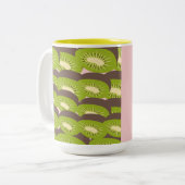 Tasse 2 Couleurs Kiwi (Devant gauche)