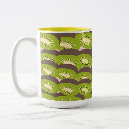 Tasse 2 Couleurs Kiwi (Gauche)