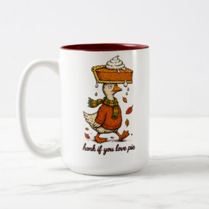 Tasse 2 Couleurs Klaxonnez Si Vous Aimez La Dinde De Thanksgiving A