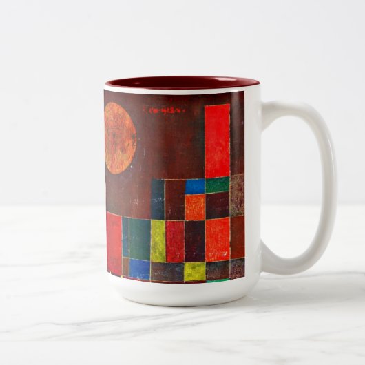 Tasse 2 Couleurs Klee - Château et Soleil (Droit)