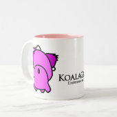 Tasse 2 Couleurs Koala Girl (Devant gauche)
