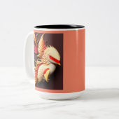 Tasse 2 Couleurs kohaku koi (Devant gauche)