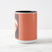 Tasse 2 Couleurs kohaku koi (Centre)