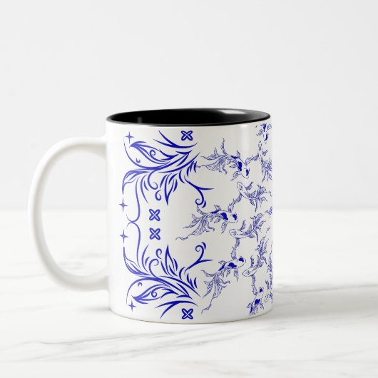 Tasse 2 Couleurs Koi Art Eternal Flow (Gauche)