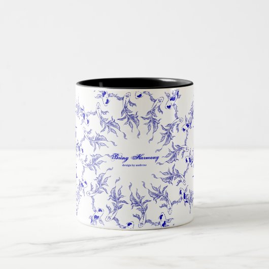 Tasse 2 Couleurs Koi Art Eternal Flow (Centre)
