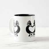 Tasse 2 Couleurs Kokopelli (Devant gauche)