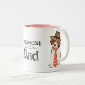 Tasse 2 Couleurs Kooikerhondje (Devant droit)