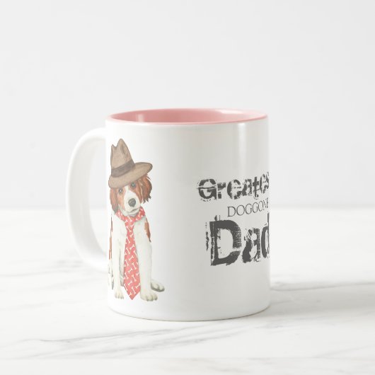 Tasse 2 Couleurs Kooikerhondje (Devant gauche)
