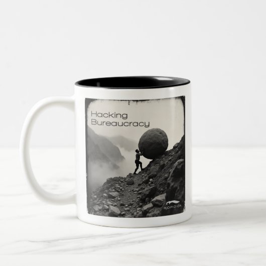 Tasse 2 Couleurs Kopidion - Hacking Bureaucratie (Gauche)