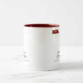 Tasse 2 Couleurs Kopidion Influence Opérations illustration du cour (Centre)